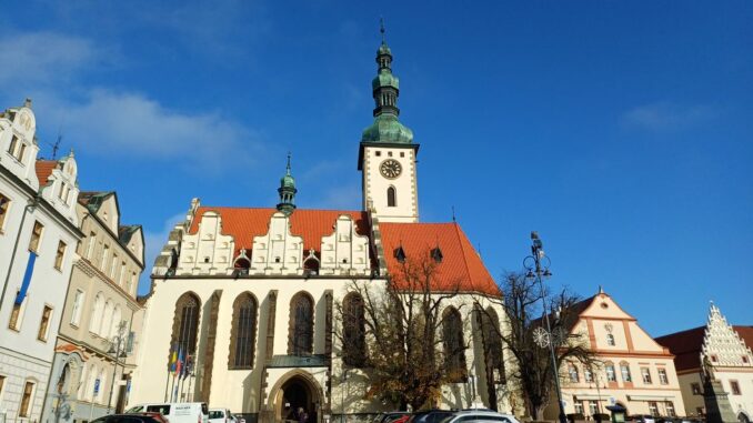 Kostel Proměnění Páně v Táboře. Foto: Anna Petruželková