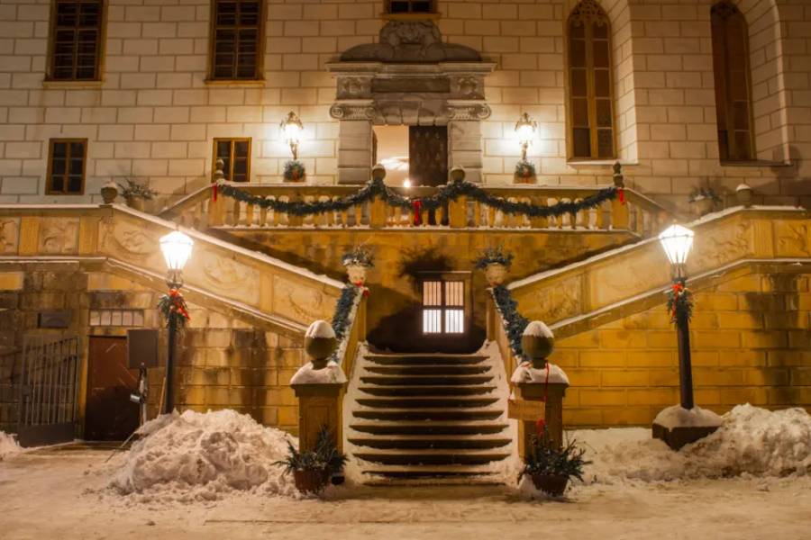 Kouzelné Vánoce na zámku v Náměšti nad Oslavou. Zdroj: Národní památkový ústav