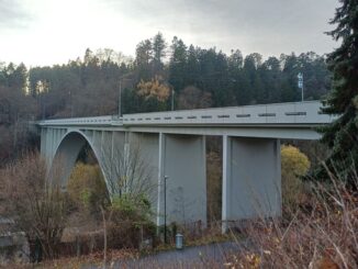 Švehlův most v Táboře. Foto: Anna Petruželková