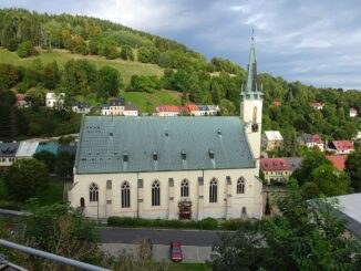 Kostel svatého Jáchyma.