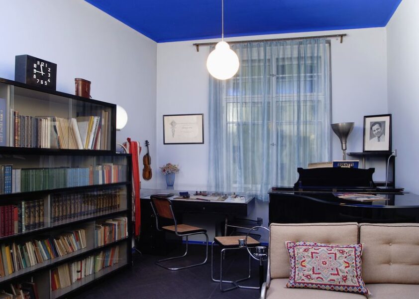 Památník Jaroslava Ježka (Modrý pokoj) v Praze. Zdroj: Národní muzeum