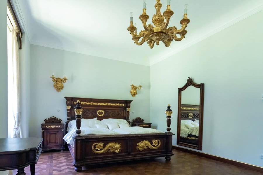 Interiéry zámku Žinkovy. Zdroj: Lázně Poděbrady