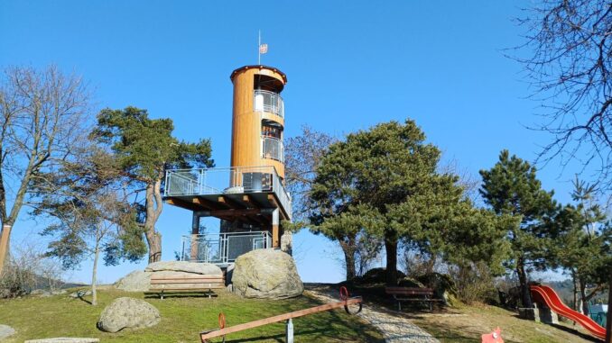 Vyhlídková věž v Rudíkově. Foto: Anna Petruželková