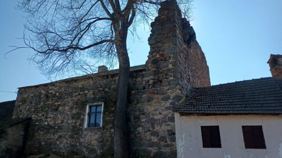 Tvrz Nárameč v okrese Třebíč. Foto: Anna Petruželková