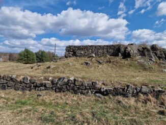 Zaniklá tvrz Mstěnice v Kraji Vysočina. Foto: Jiří Petruželka