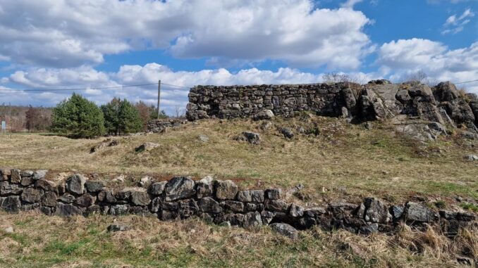 Zaniklá tvrz Mstěnice v Kraji Vysočina. Foto: Jiří Petruželka