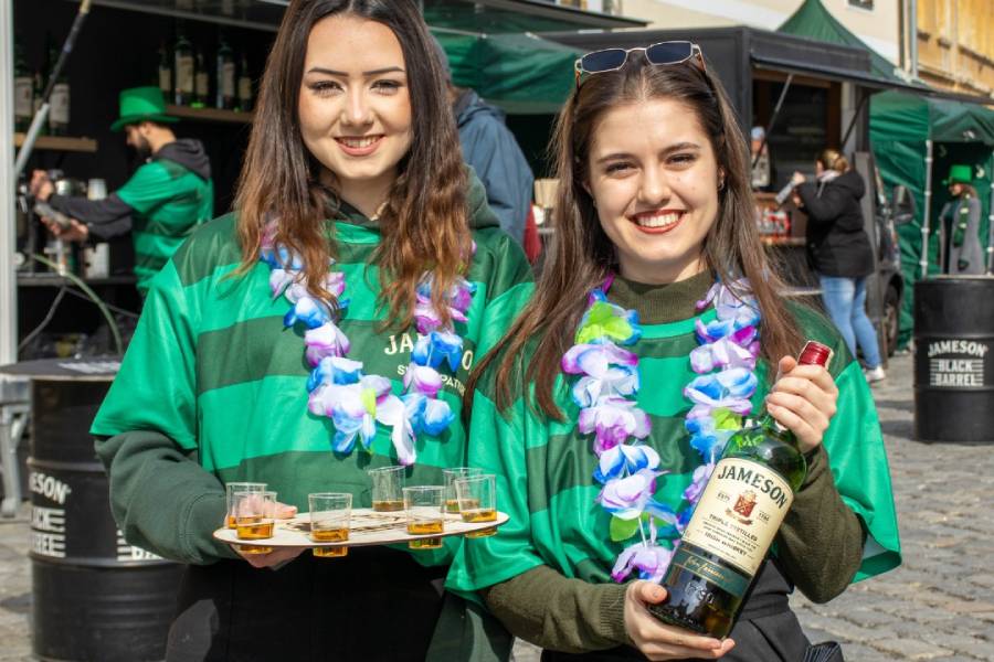 Mělnické oslavy svatého Patrika. Zdroj: Brloh Barbecue