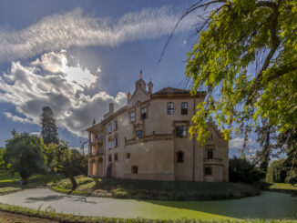 Zámek Vrchotovy Janovice. Zdroj: Národní muzeum