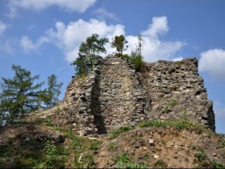 Zřícenina hradu Lísek v Kraji Vysočina. Foto: Petr Fabian. Zdroj: Hrady-zříceniny.cz