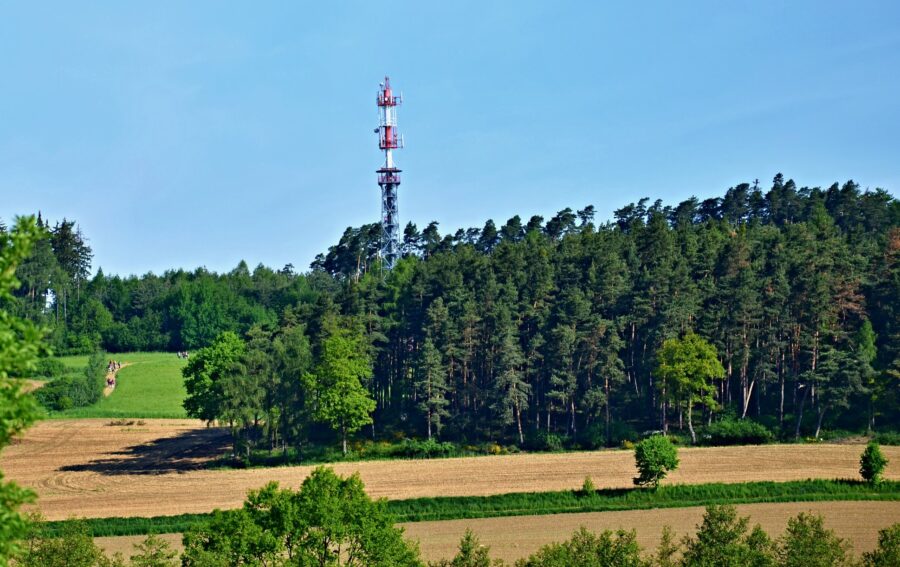 Rozhledna Kuníček u Petrovic. Foto: Wenceslaus Opletal