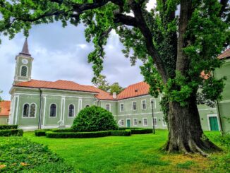 Zámek Kladruby nad Labem. Foto: Martin Tesař