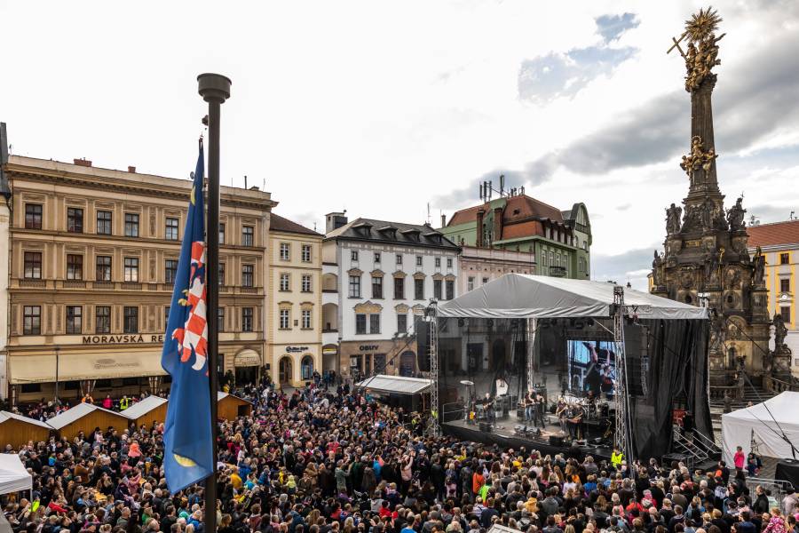 Horní náměstí ožije Olomouckým tvarůžkovým festivalem. Zdroj: Statutární město Olomouc