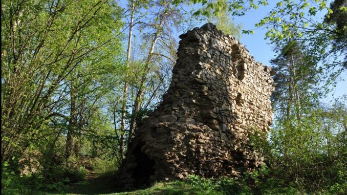 Zřícenina hradu Víckov v Jihomoravském kraji. Foto: Petr Fabian. Zdroj: Hrady-zříceniny.cz