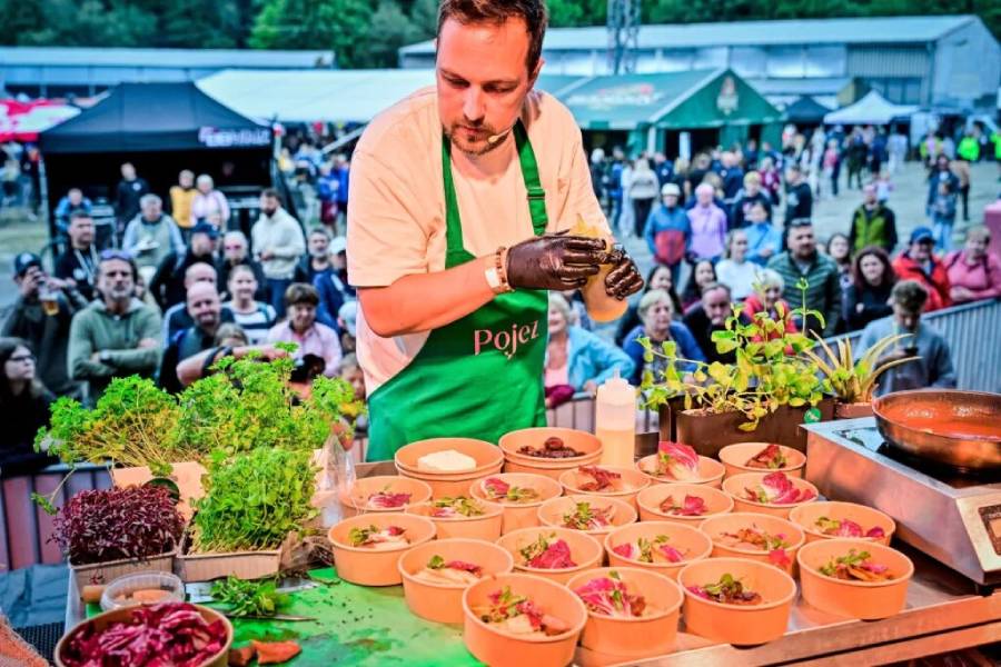 Pojez fest v Dolních Vítkovicích. Zdroj: Moravian-Silesian Tourism Ostrava-Vítkovice