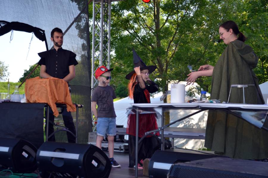 Pálení čarodějnic v Korunní pevnůstce Olomouc. Zdroj: Korunní pevnůstka Olomouc