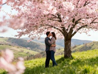 První máj - lásky čas. Ilustrační foto, AI. Zdroj: freepik.com