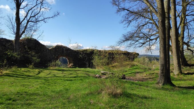 Zřícenina hradu Preitenštejn. Foto: Václav Hrdina