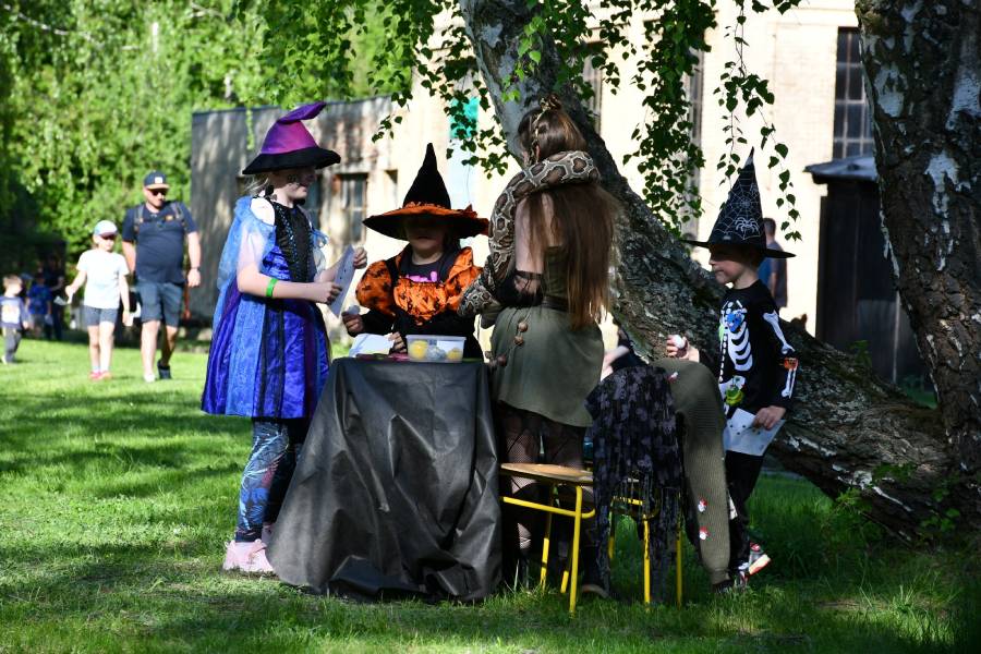 Čarodějnice na Mayrovce. Zdroj: Hornický skanzen Mayrau Vinařice