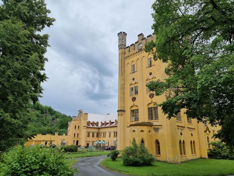 Zámek Nečtiny. Foto: Eva Audiová 