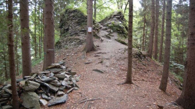 Zřícenina hradu Nístějka. Foto: NPÚ