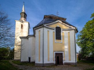 Kostel svaté Alžběty Uherské.