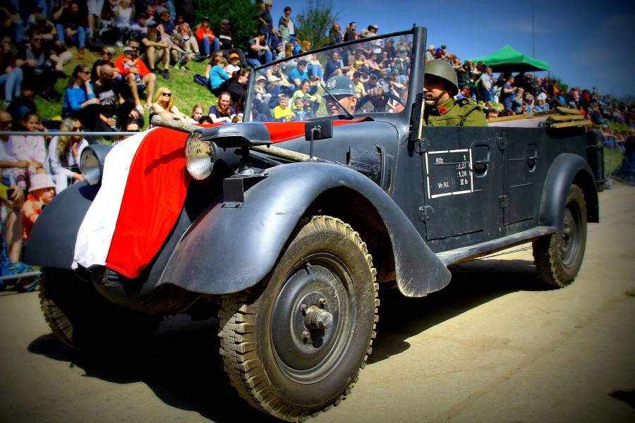 Oslavy osvobození v Rokycanech. Zdroj: Muzeum na demarkační linii