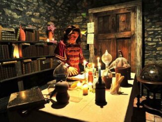 Alchymistická dílna Kutná Hora. Zdroj: Sankturinovský dům. Galerie Felixe Jeneweina.