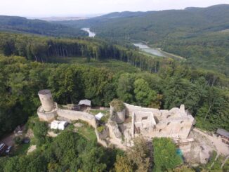 Zřícenina hradu Cimburk. Zdroj: Polypeje – spolek pro obnovu a využití historických památek