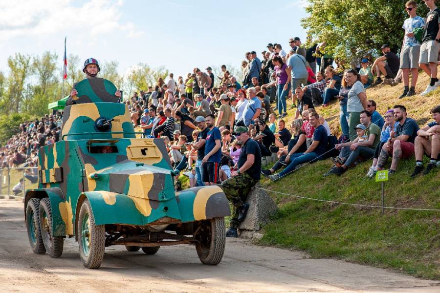 Oslavy osvobození v Rokycanech. Zdroj: Muzeum na demarkační linii 
