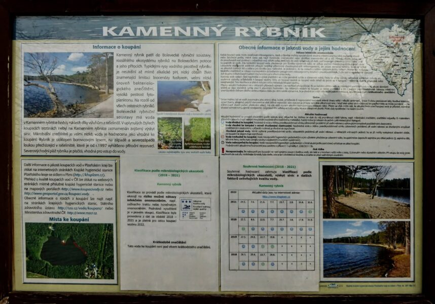 kamenný rybník je i přírodní rezervací. Foto: Zdeňka Mrázová 