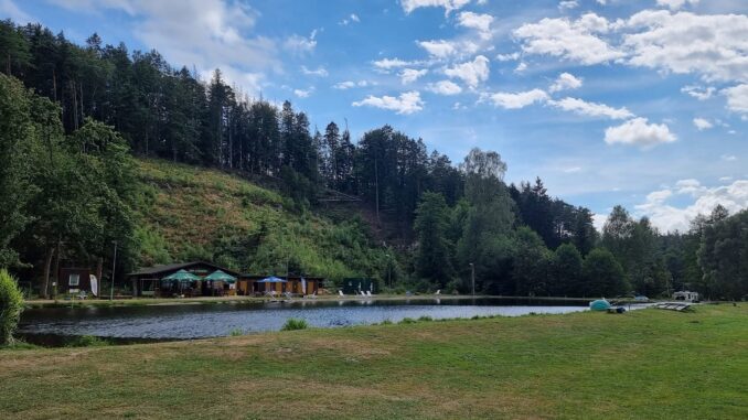 Koupaliště Jetřichovice. Foto: Eva Audiová 
