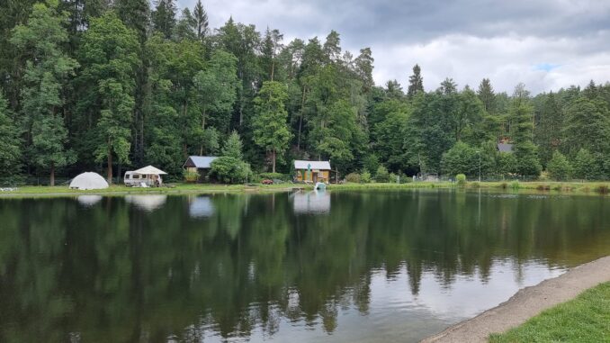 Koupaliště Jetřichovice. Foto: Eva Audiová