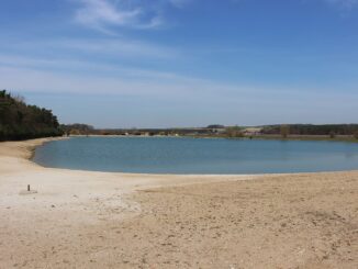 Konětopy, jezero Las Vegas. Autor: Hubert Kororo, licence CC BY-SA 4.0. Zdroj: Wikimedia Commons