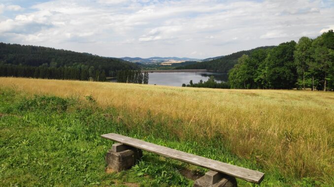 Výhled u přehrady Nýrsko. Foto: Václav Hrdina