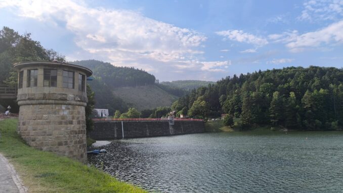 Přehrada Bystřička. Foto: Gabriela Strnadová Jurkovičová 