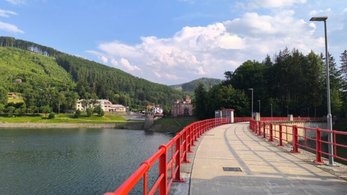 Přehrada Bystřička. Foto: Gabriela Strnadová Jurkovičová 