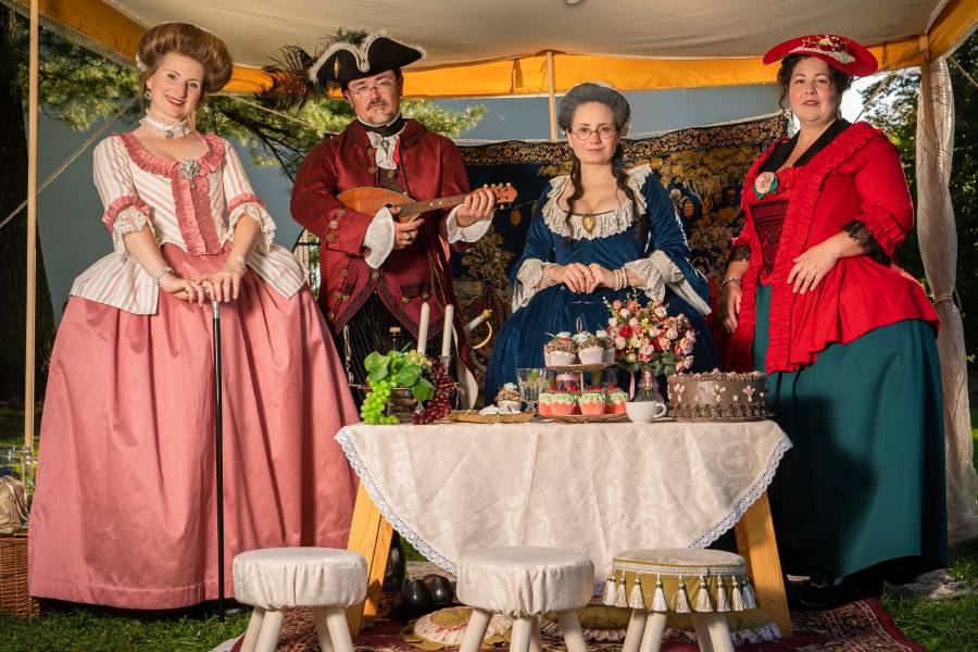 Zámecké růžové slavnosti propojují historickou tradici z 19. století s moderní gastronomií, estetikou a všudypřítomnou růžovou barvou. Zdroj: Národní památkový ústav